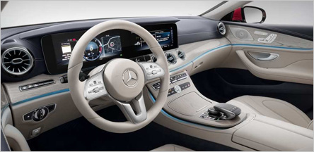 San Francisco Mercedes Benz CLS 63 AMG Interior
