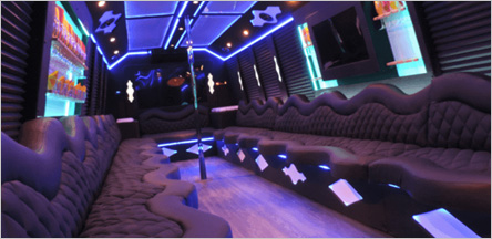 20 Passenger Party Bus Interior San Francisco