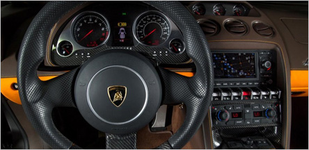 Exotic Lamborghini Gallardo Rentals Interior San Francisco