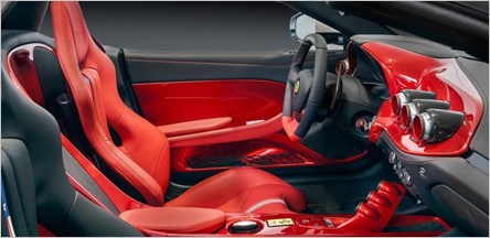 Ferrari F-430 Spider Interior San Francisco