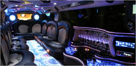 Hummer Limo San Francisco Interior