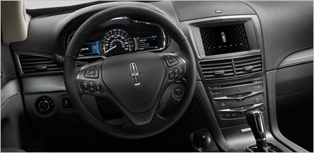 Lincoln MKT Town Car Rental Interior San Francisco