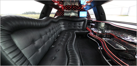 Lincoln Stretch Limo Interior San Francisco