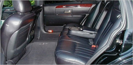 Lincoln Town Car Sedan San Francisco Interior