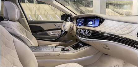 Mercedes Benz S550 Sedan Interior San Francisco