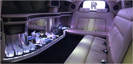 Rolls Royce Limo Interior San Francisco