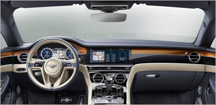 San Francisco Bentley Continental GT Rental Interior San Francisco Bentley Continental GT Rental Interior