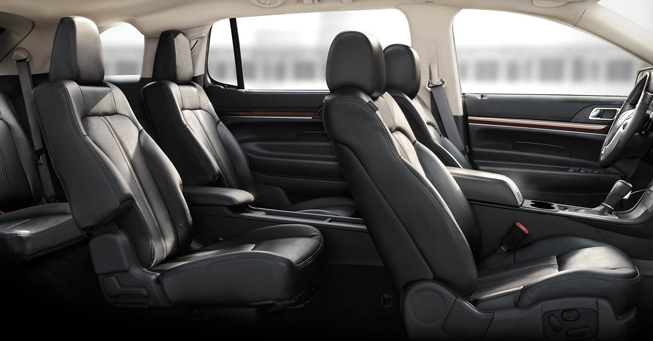 San Francisco Lincoln MKT Town Car Interior