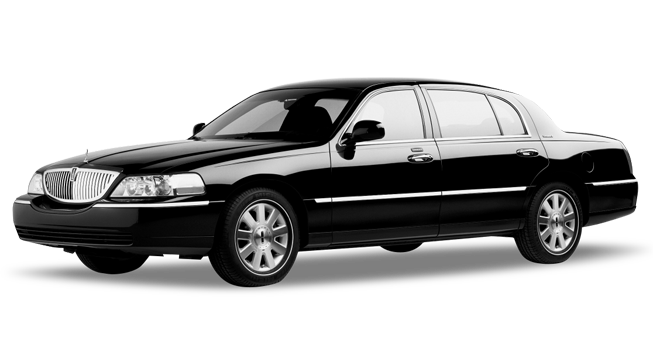 San Francisco Lincoln Town Car Exterior