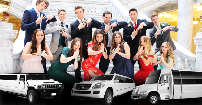 San Francisco Prom Formal Limo Party Bus