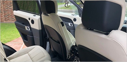 San Francisco Range Rover Sport SUV Interior